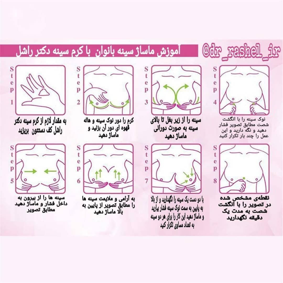 کرم حجم دهنده دائمی سینه دکتر راشل اورجینال 150گرم DR.RASHEL BREAST ENLARGING CREAM — تصویر ۹