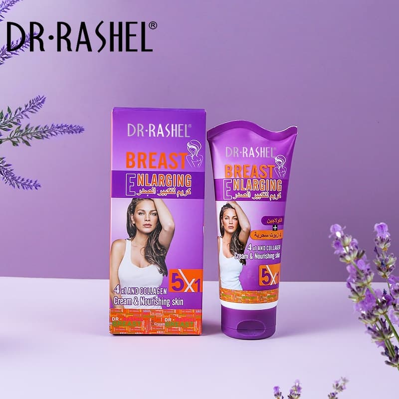 کرم حجم دهنده دائمی سینه دکتر راشل اورجینال 150گرم DR.RASHEL BREAST ENLARGING CREAM — تصویر ۶