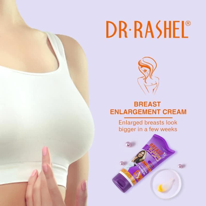 کرم حجم دهنده دائمی سینه دکتر راشل اورجینال 150گرم DR.RASHEL BREAST ENLARGING CREAM — تصویر ۳