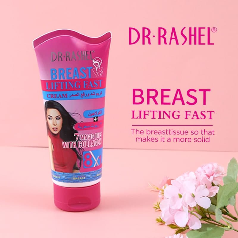 کرم لیفت کننده فوری سینه دکتر راشل اورجینال150گرم DR.RASHEL BREAST LIFTING FAST CREAM — تصویر ۶