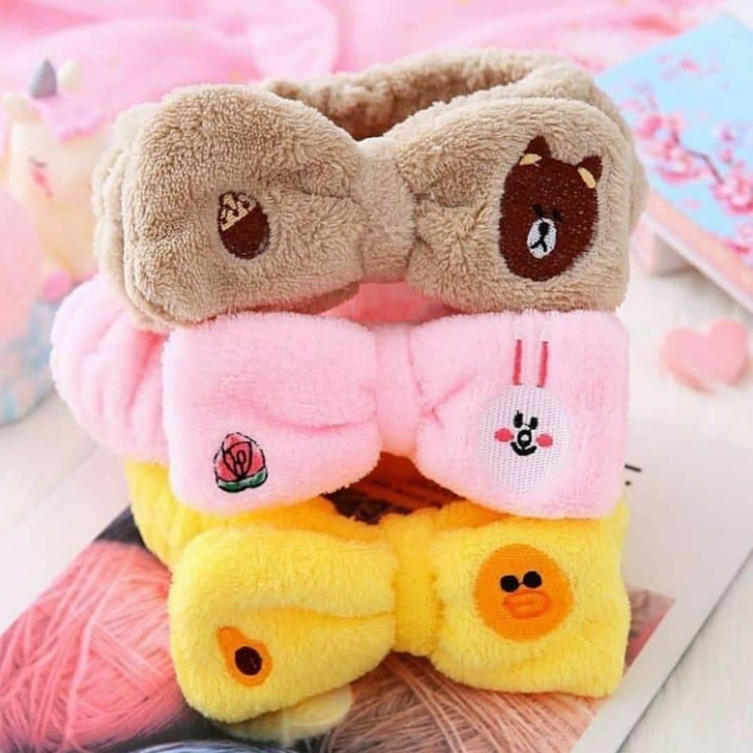 هدبند حوله ای طرح میشا Women Spa Head band Missha Model — تصویر ۲