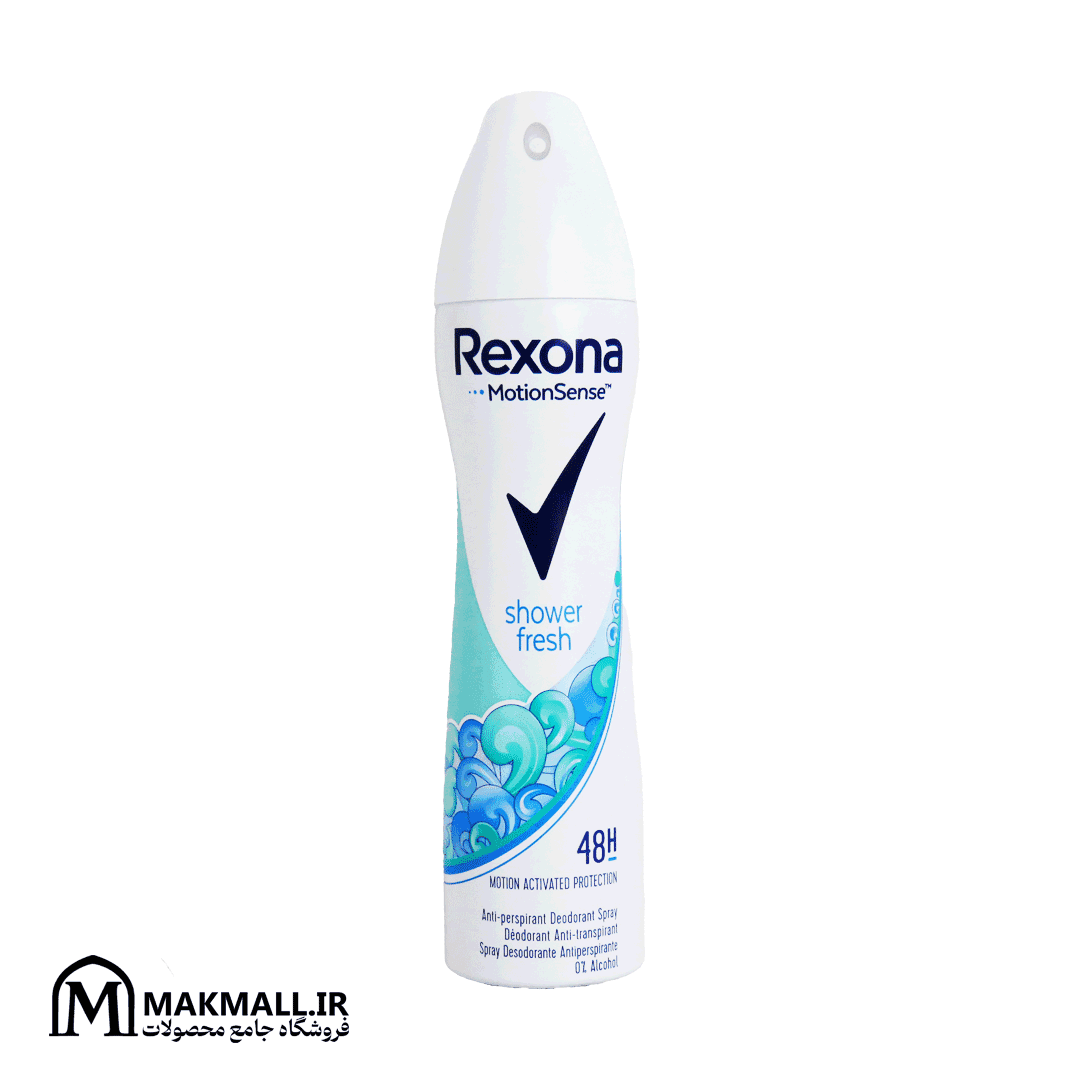 اسپری ضد تعریق رکسونا مدل شاور فرش 200 میل | Rexona MotionSense Shower Fresh Anti-Perspirant Spray 200ml — تصویر ۳