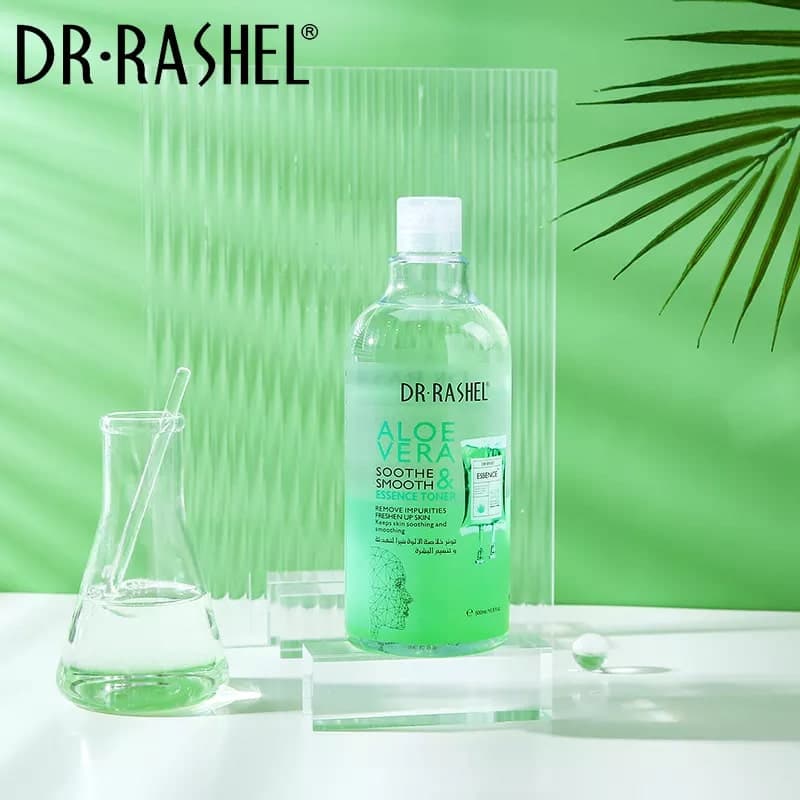 تونر اسنس آلوورا دکتر راشل اورجینال 500میل DR.RASHEL Aloe Vera Essence Toner