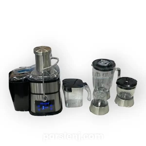 آبمیوه گیر 4 کاره 1200 وات ولگا Volga — تصویر ۵
