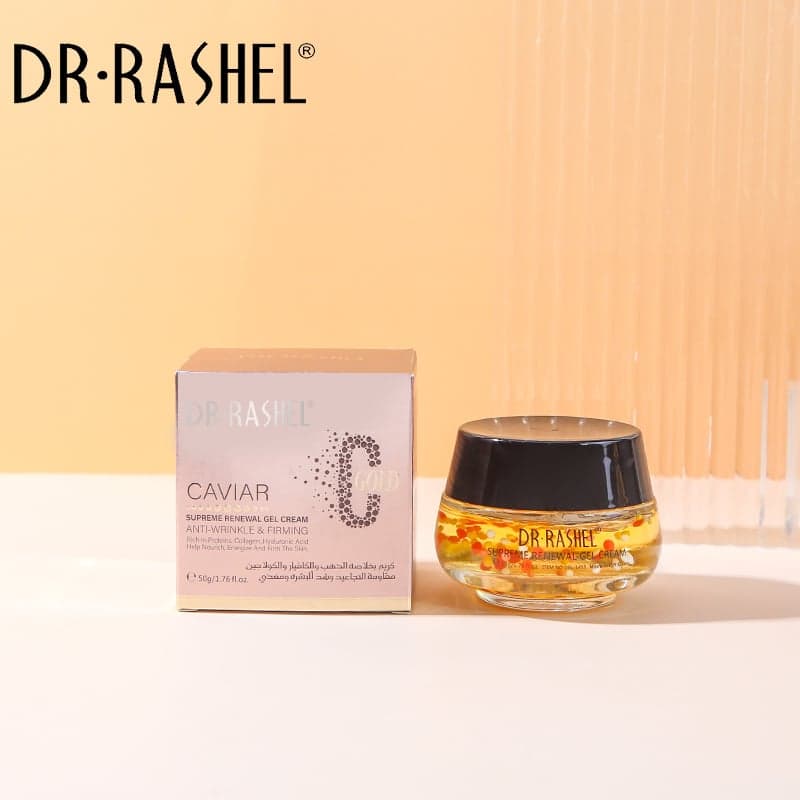 ژل کرم طلا خاویار دکتر راشل 50گرم DR.RASHEL Gold Caviar Gel Cream — تصویر ۷
