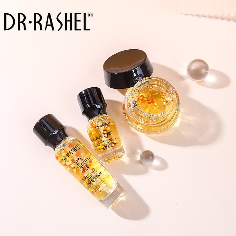 ژل کرم طلا خاویار دکتر راشل 50گرم DR.RASHEL Gold Caviar Gel Cream — تصویر ۱۰