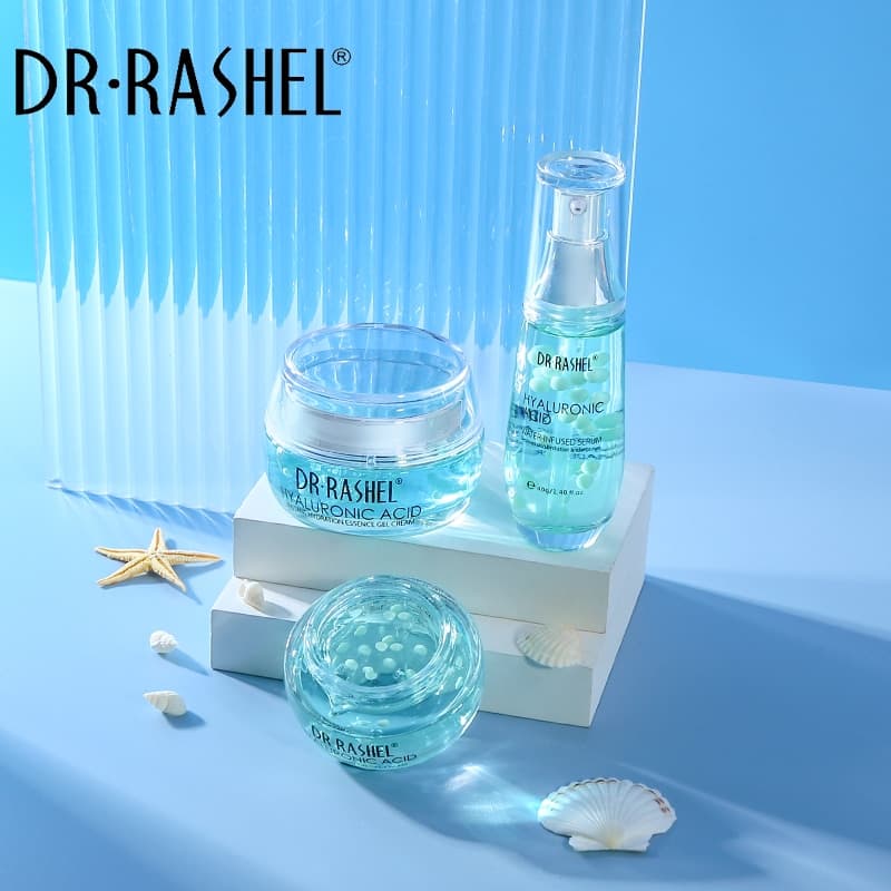 سرم هیالورونیک اسید دکترراشل اورجینال آبرسان و جوانساز حجم40گرم DR.RASHEL YOUTH REVITALIZING HYALURONIC ACID WATER-INFUSED SERUM — تصویر ۹