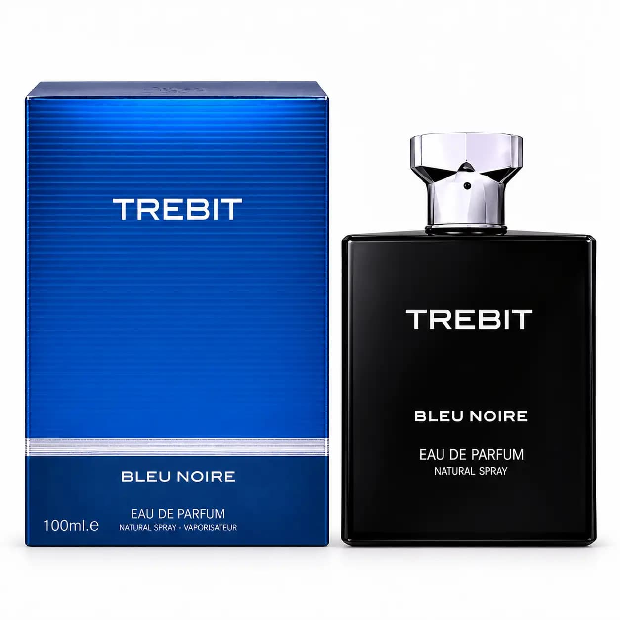 ادو پرفیوم مردانه فراگرنس ورد مدل تربیت بلو نویر Trebit Bleu Noire حجم 100 میلی‌لیتر — تصویر ۳