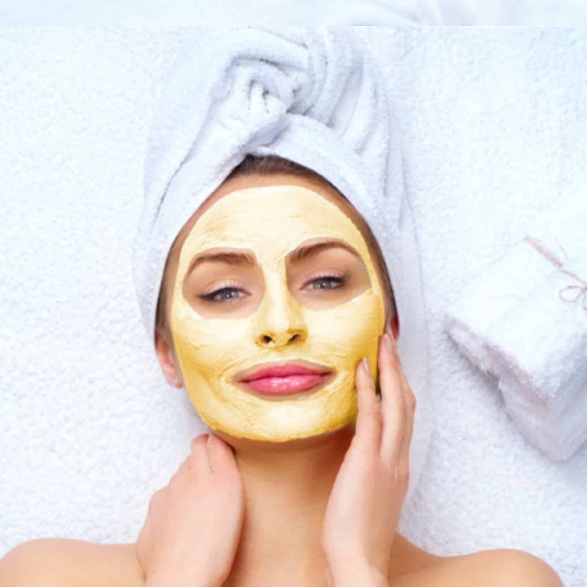 ماسک پودری طلا کلاژن ضد چروک و جوانساز دکترراشل حجم300گرم DR.RASHEL 24K Gold Collagen Face Mask Powder — تصویر ۷