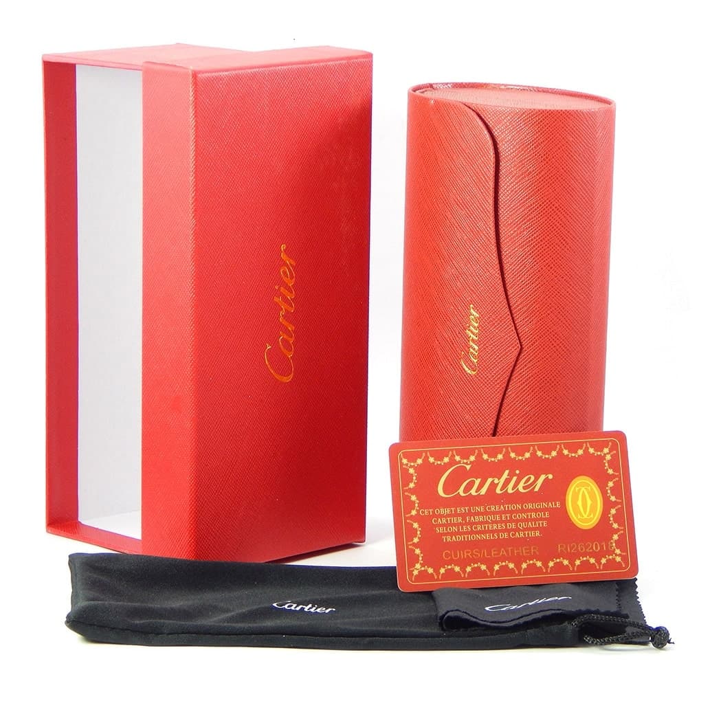 عینک آفتابی کارتیه ct00107s-2 — تصویر ۸