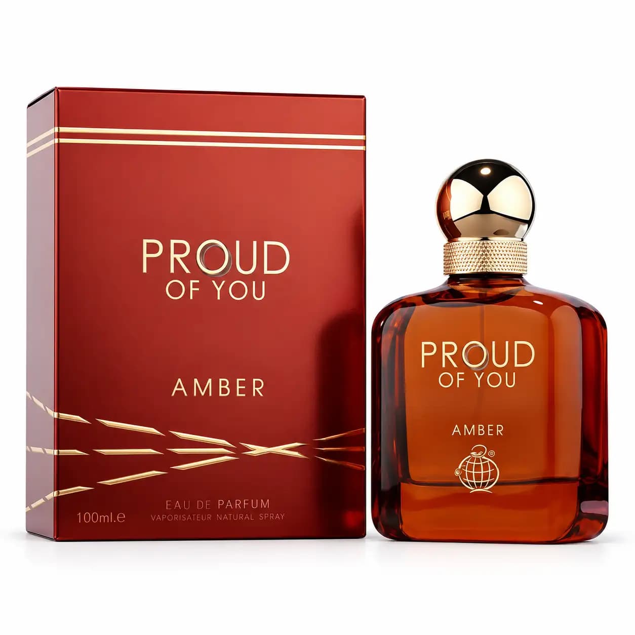 ادو پرفیوم یونیسکس فراگرنس ورد مدل پرود آف یو آمبر Proud Of You Amber حجم 100 میلی‌لیتر
