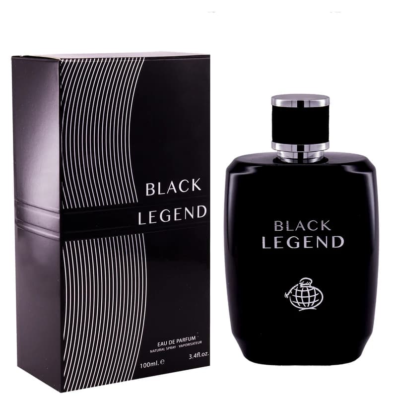 ادو پرفیوم مردانه فراگرنس ورد مدل بلک لجند Black Legend حجم 100 میلی‌لیتر — تصویر ۳