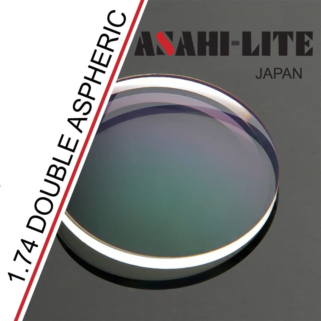 عدسی طبی 1.74 double aspheric آساهی — تصویر ۳