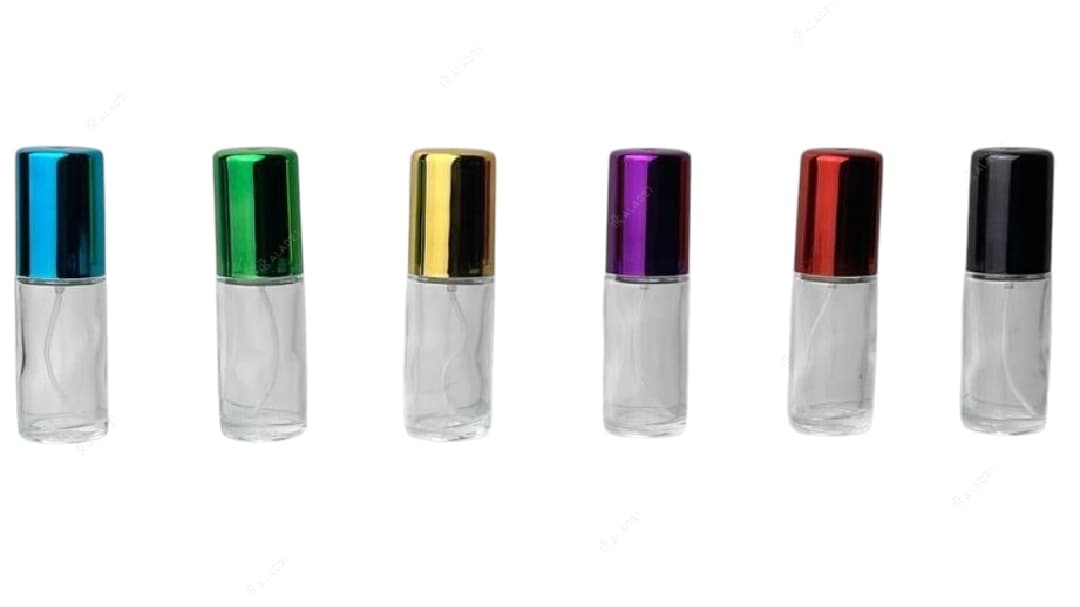 شیشه عطر 12 میل درب رنگی یو وی – 12 عددی — تصویر ۳