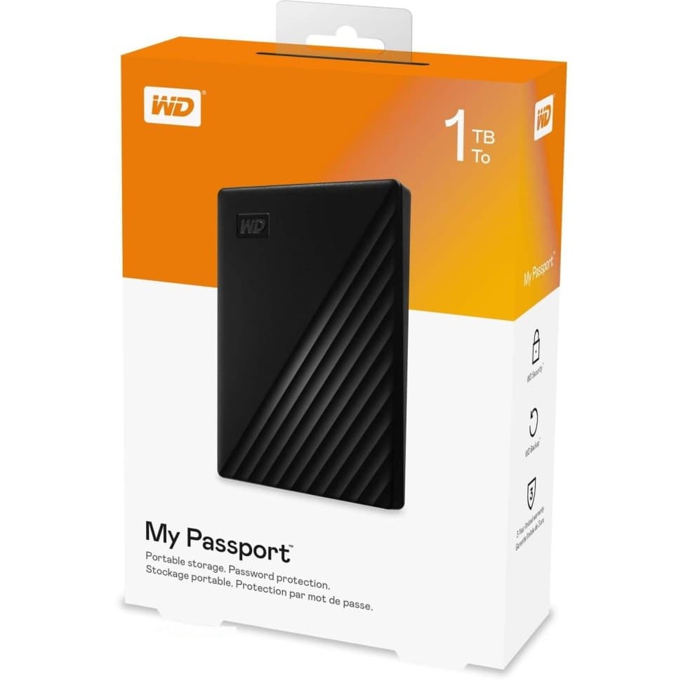 هارد دیسک اکسترنال وسترن دیجیتال Western Digital My Passport Portable External Hard Drive – 4TB — تصویر ۷