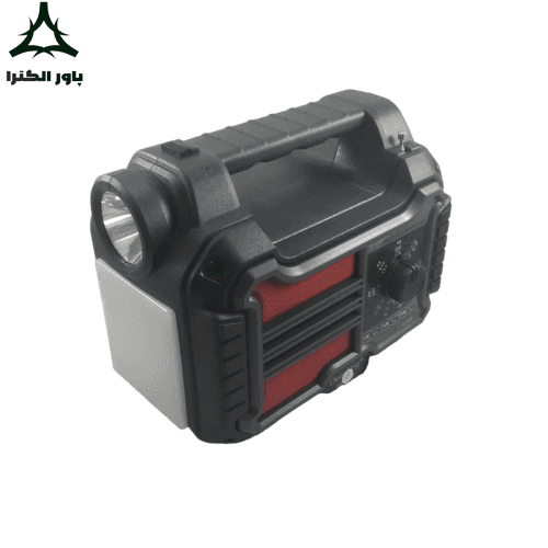 سیستم چند منظوره خورشیدی دیپ کینک DK-802SL | روشنایی-رادیو-پاوربانک-اسپیکر