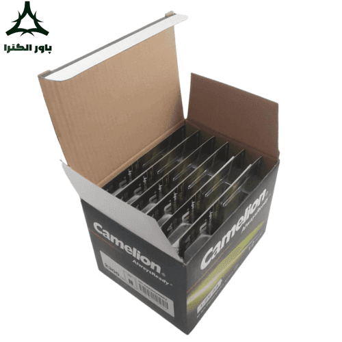 باتری قلمی شارژی 1.2V 2300mAh کملیون Camelion | بسته 12 کارتی | 24 عددی — تصویر ۳