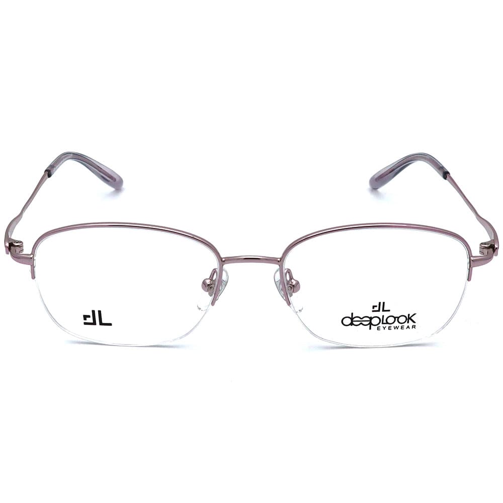 عینک طبی زنانه نیم فریم برند Deeplook مدل HB939 — تصویر ۱۲