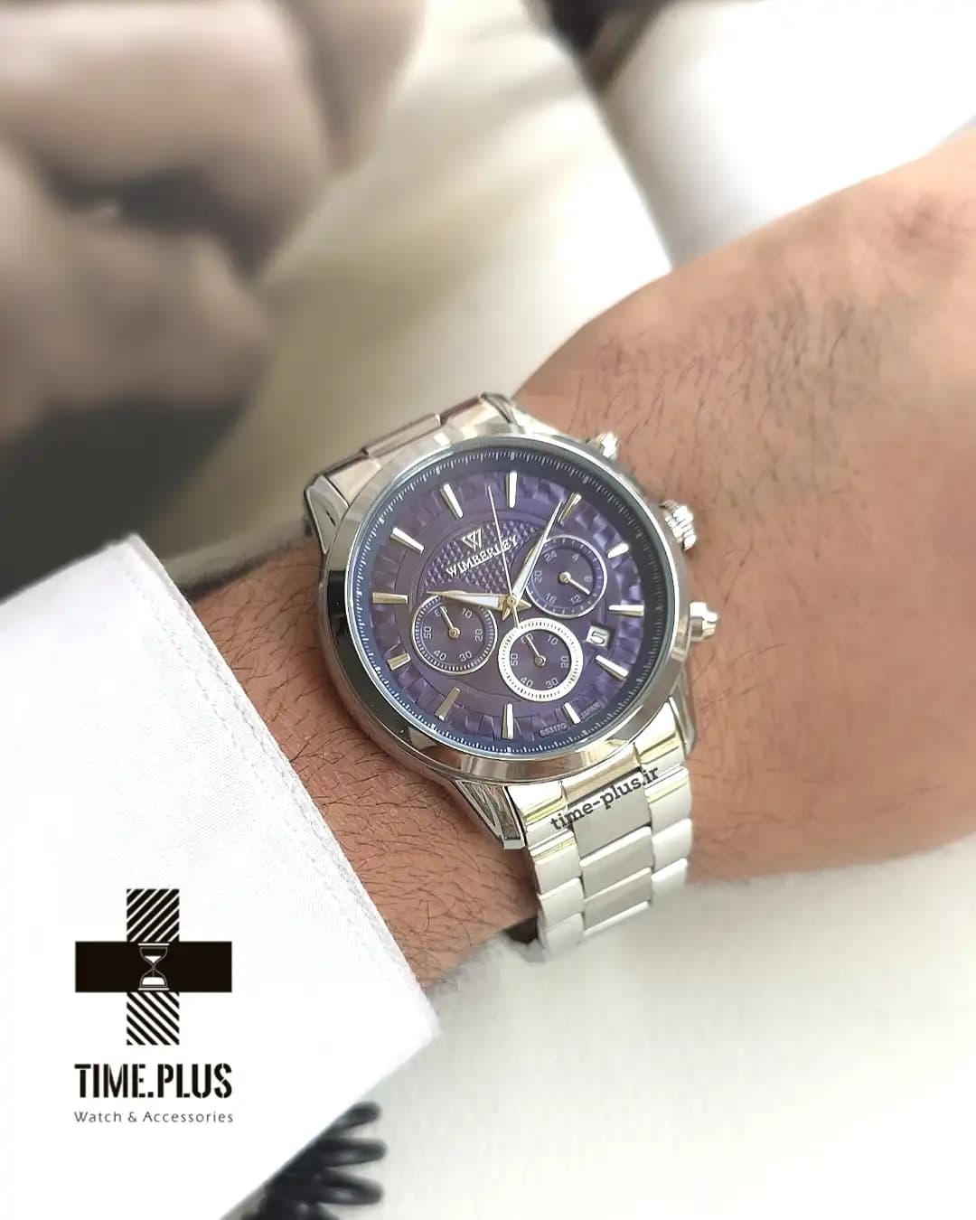 ساعت مچی مردانه ویمبرلی فلزی صفحه مشکی WB-SS317G-K — تصویر ۹