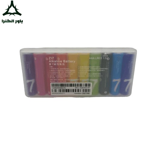 باتری نیم قلمی 1.5V آلکالاین شیائومی Z17 | بسته 10 عددی — تصویر ۱۰
