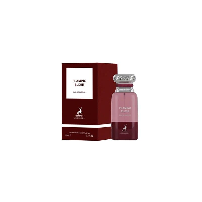 ادکلن اسموک چری شرکتی الحمبرا 80 میل FLAMING ELIXIR