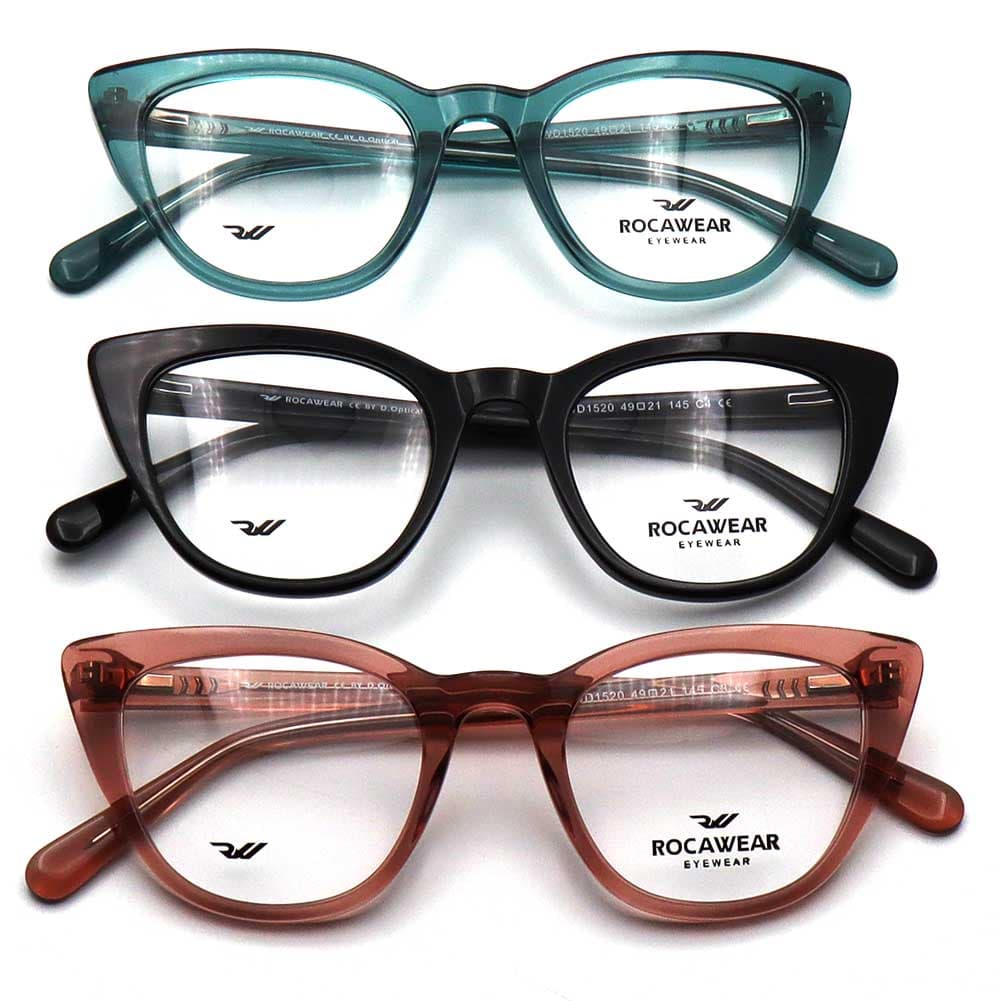 عینک طبی زنانه کائوچو برند ROCAWEAR مدل WD1520
