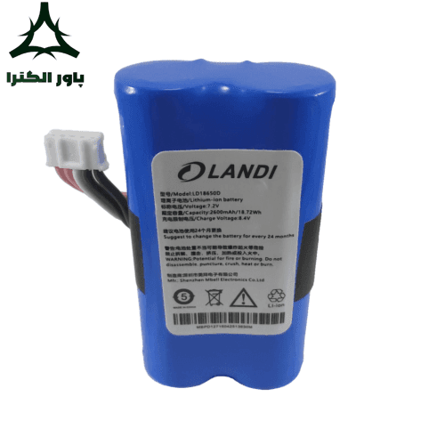 باتری لیتیوم یون 7.2V 2600mAh 18.7Wh 18650 — تصویر ۲
