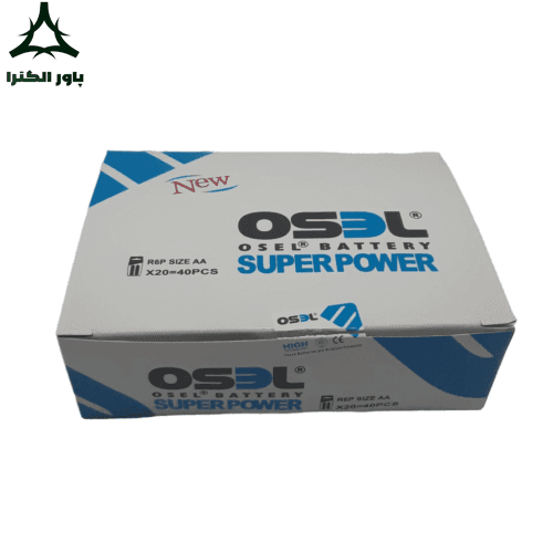 باتری 1.5 ولت قلمی OSEL اوسل | بسته 20 کارتی | 40 عددی — تصویر ۳