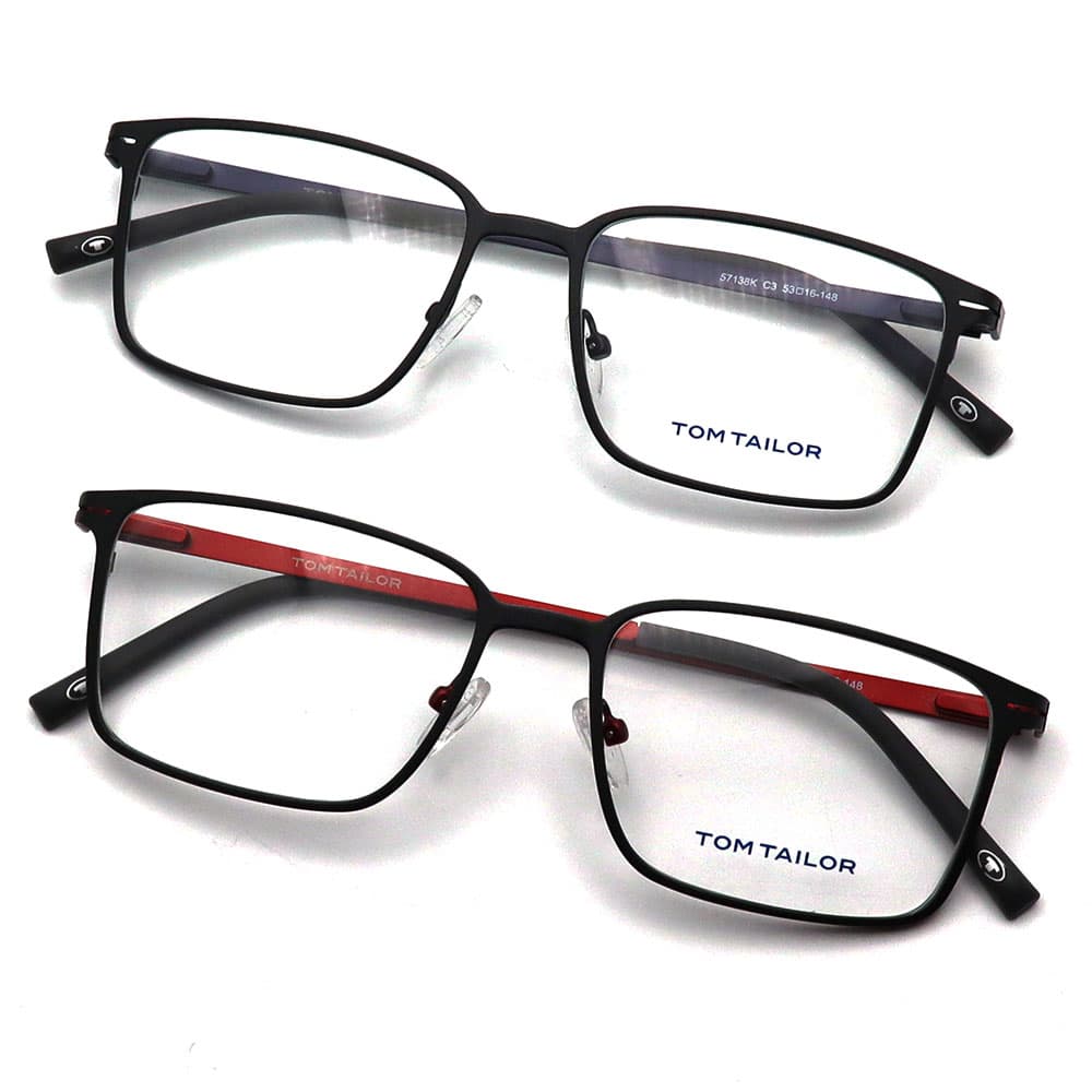 عینک طبی مردانه فلزی کلاسیک برند TOM TAILOR مدل 57138K — تصویر ۲