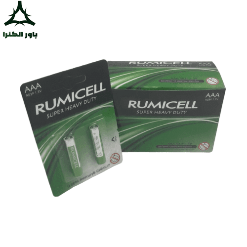 باتری نیم قلمی 1.5V رامیسل RUMICELL | بسته 10 کارتی | 20 عددی