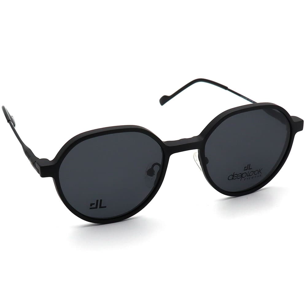 عینک طبی کاوردار گرد فلزی Deeplook H.H31026 — تصویر ۴
