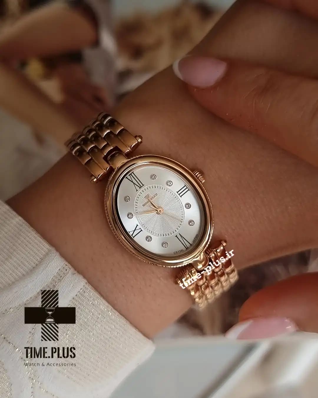 ساعت مچی ویمبرلی زنانه فلزی رزگلد صفحه قرمز WB-CS126L-Q — تصویر ۱۱
