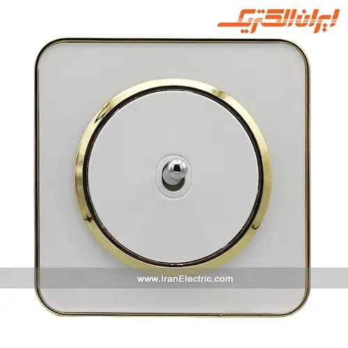 کلید تبدیل اهرمی اسپیناس طلایی زه سفید میان سفید — تصویر ۷