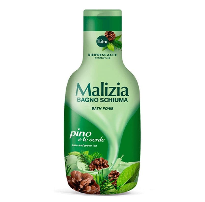 شامپو بدن مالزیا Malizia مدل Pino e te Verde حجم 1000 میل — تصویر ۳