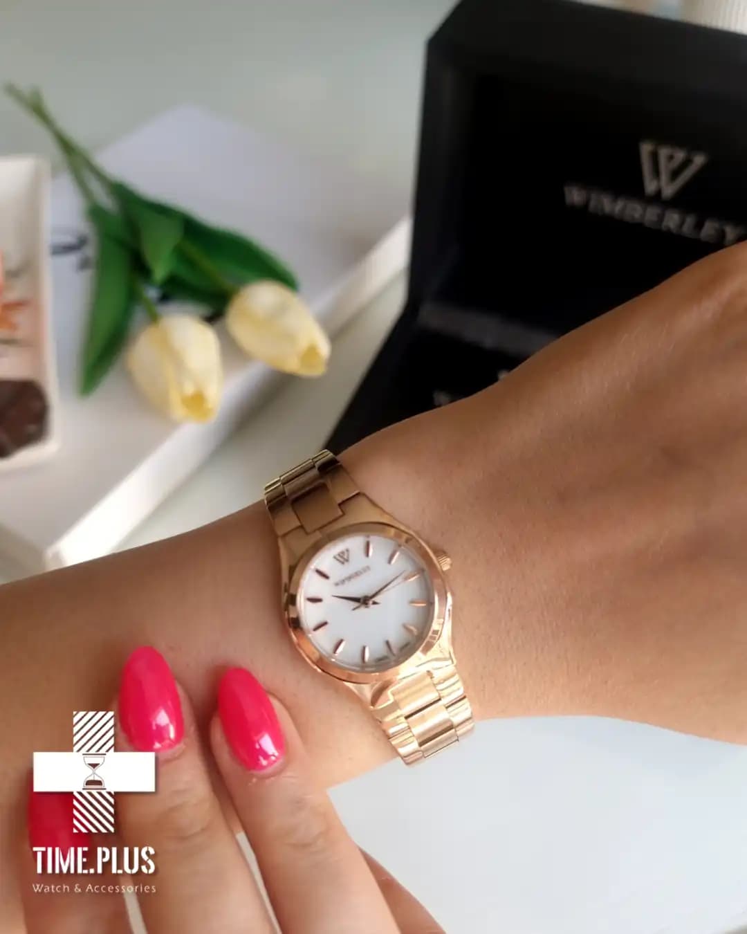 ساعت مچی ویمبرلی زنانه فلزی رزگلد WB-CS437L-A3 — تصویر ۱۱