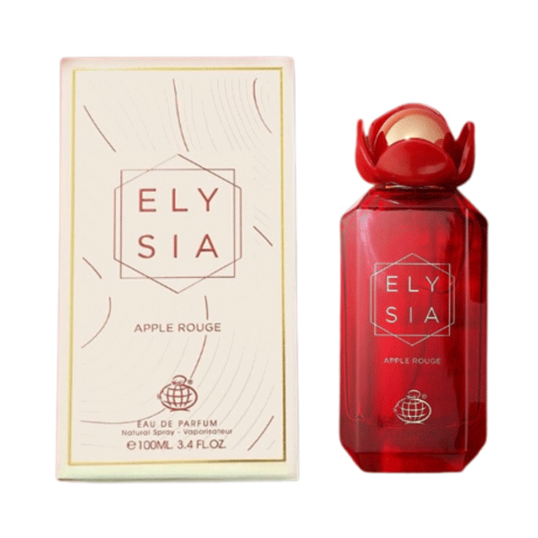ادو پرفیوم زنانه فراگرنس ورد مدل الیسیا اپل رژ Elysia Apple Rouge حجم 100 میلی‌لیتر