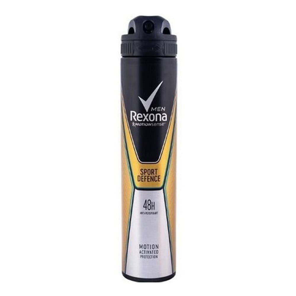 اسپری دئودورانت رکسونا Rexona مردانه مدل Sport Defence اصل ایتالیا حجم 200 میل