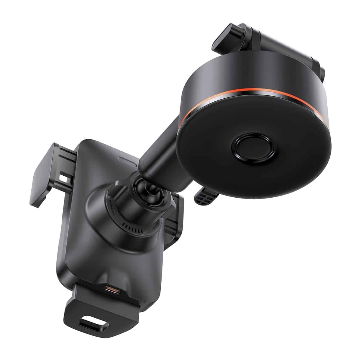 پایه نگهدارنده و شارژر بی سیم گوشی موبایل باسئوس مدل Wisdom CGZX000101 — تصویر ۵
