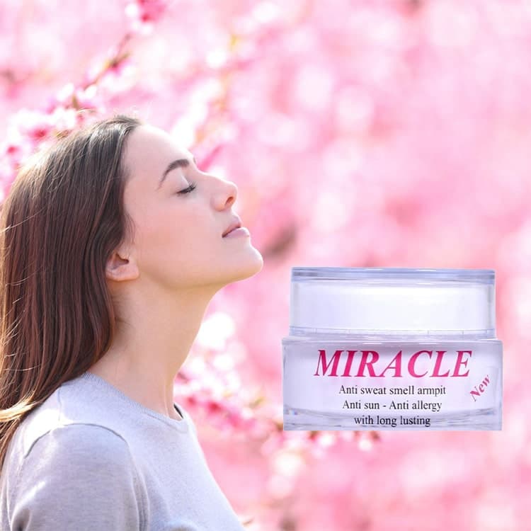 کرم ضد بوی بدن میراکل MIRACLE — تصویر ۱۲