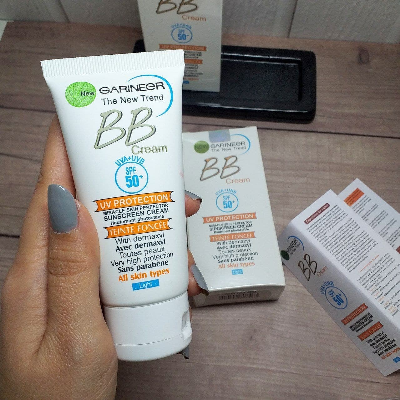 کرم ضد آفتاب BB گارنیر برای انواع پوست spf50+ — تصویر ۱۰