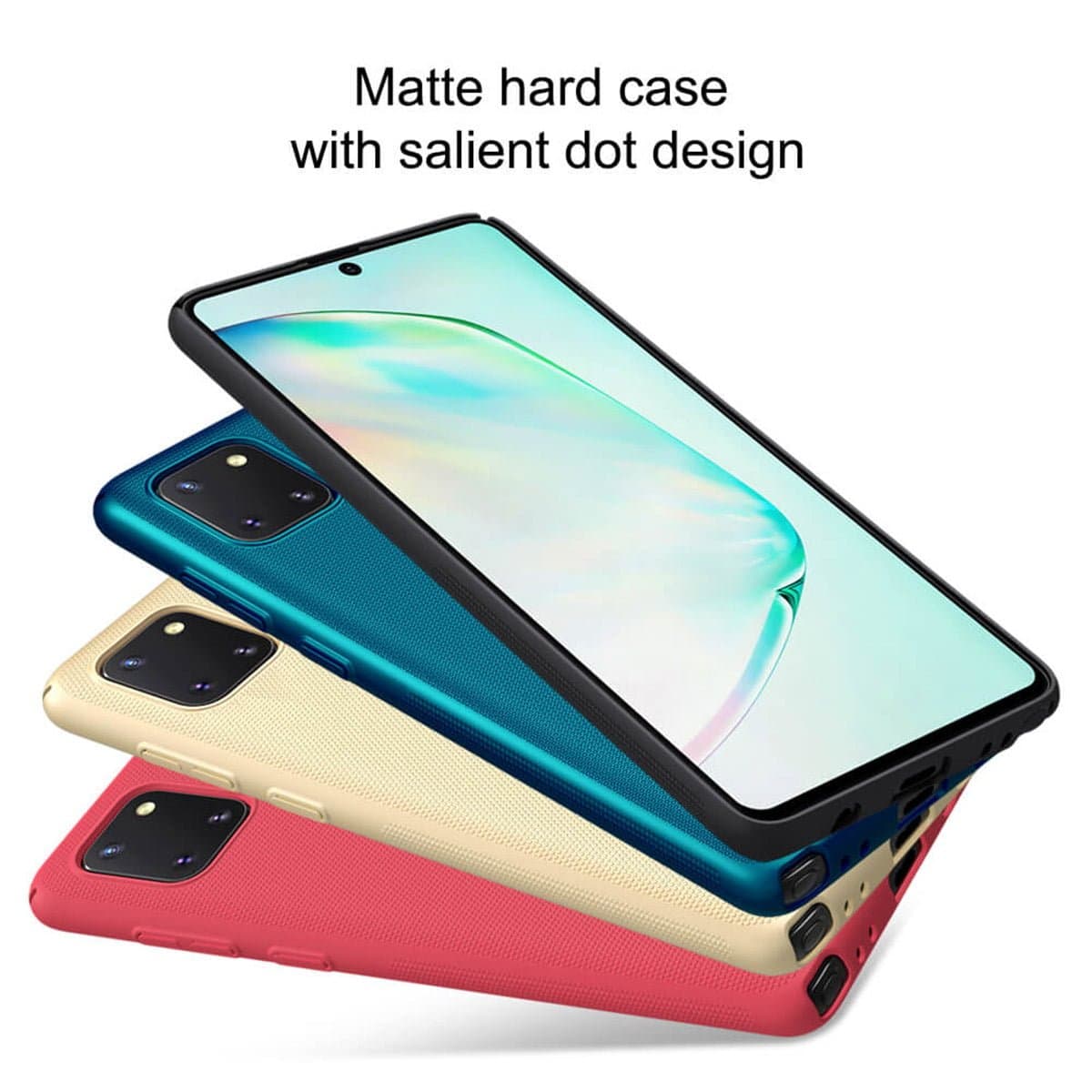 کاور نیلکین مدل Super Frosted Shield مناسب برای گوشی موبایل سامسونگ Galaxy Note 10 Lite — تصویر ۴