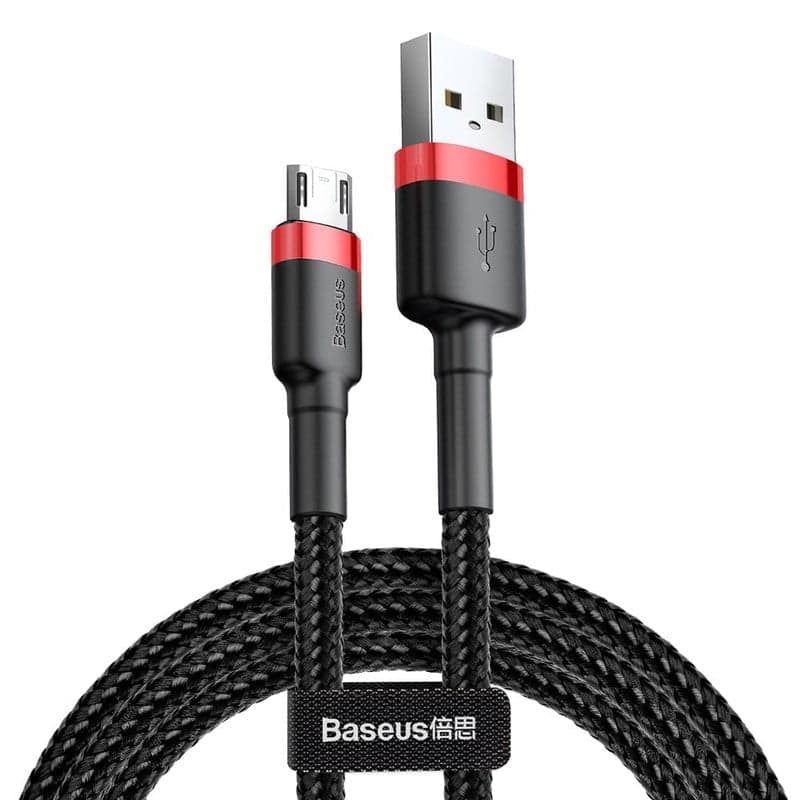 کابل تبدیل USB به microUSB باسئوس مدل Cafule طول 2 متر — تصویر ۹
