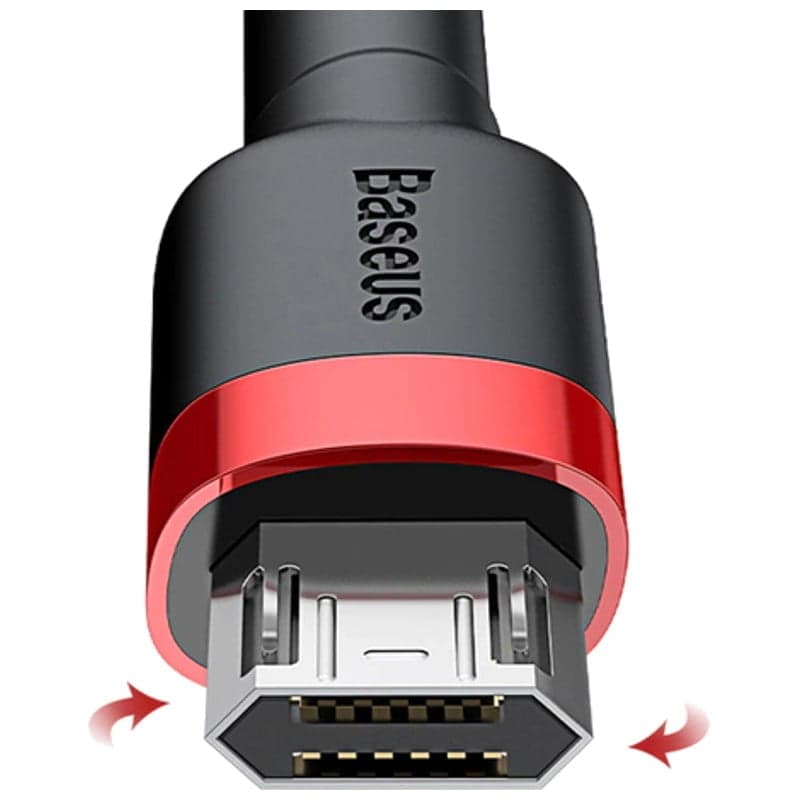 کابل تبدیل USB به microUSB باسئوس مدل Cafule طول 2 متر — تصویر ۱۰