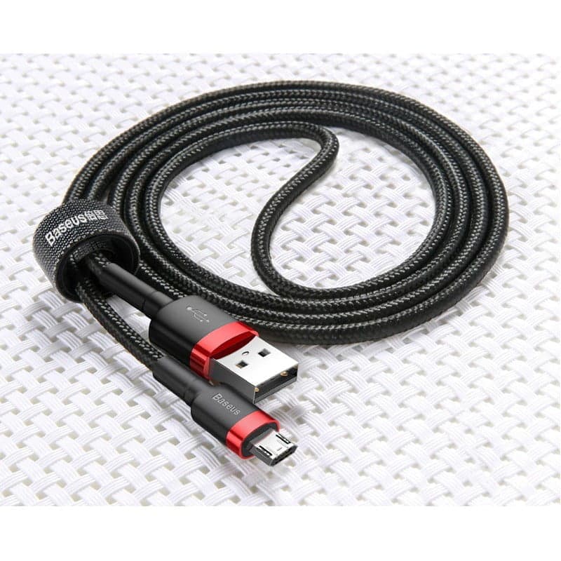کابل تبدیل USB به microUSB باسئوس مدل Cafule طول 2 متر — تصویر ۵