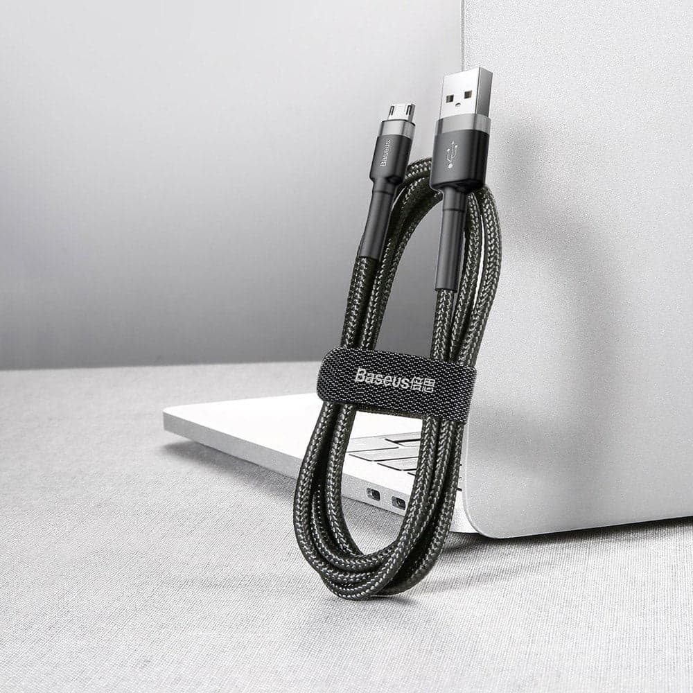 کابل تبدیل USB به microUSB باسئوس مدل Cafule طول 2 متر — تصویر ۷