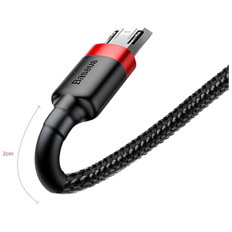 کابل تبدیل USB به microUSB باسئوس مدل Cafule طول 2 متر — تصویر ۴