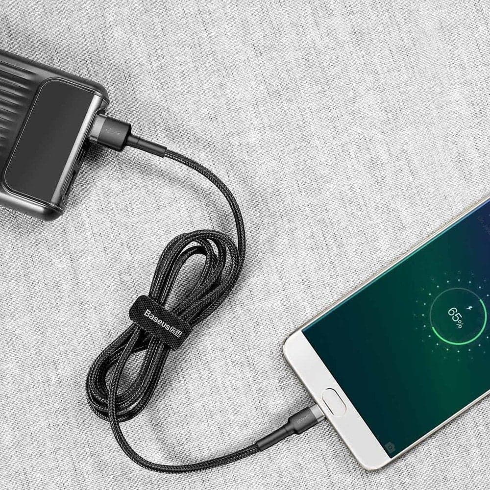 کابل تبدیل USB به microUSB باسئوس مدل Cafule طول 2 متر — تصویر ۸
