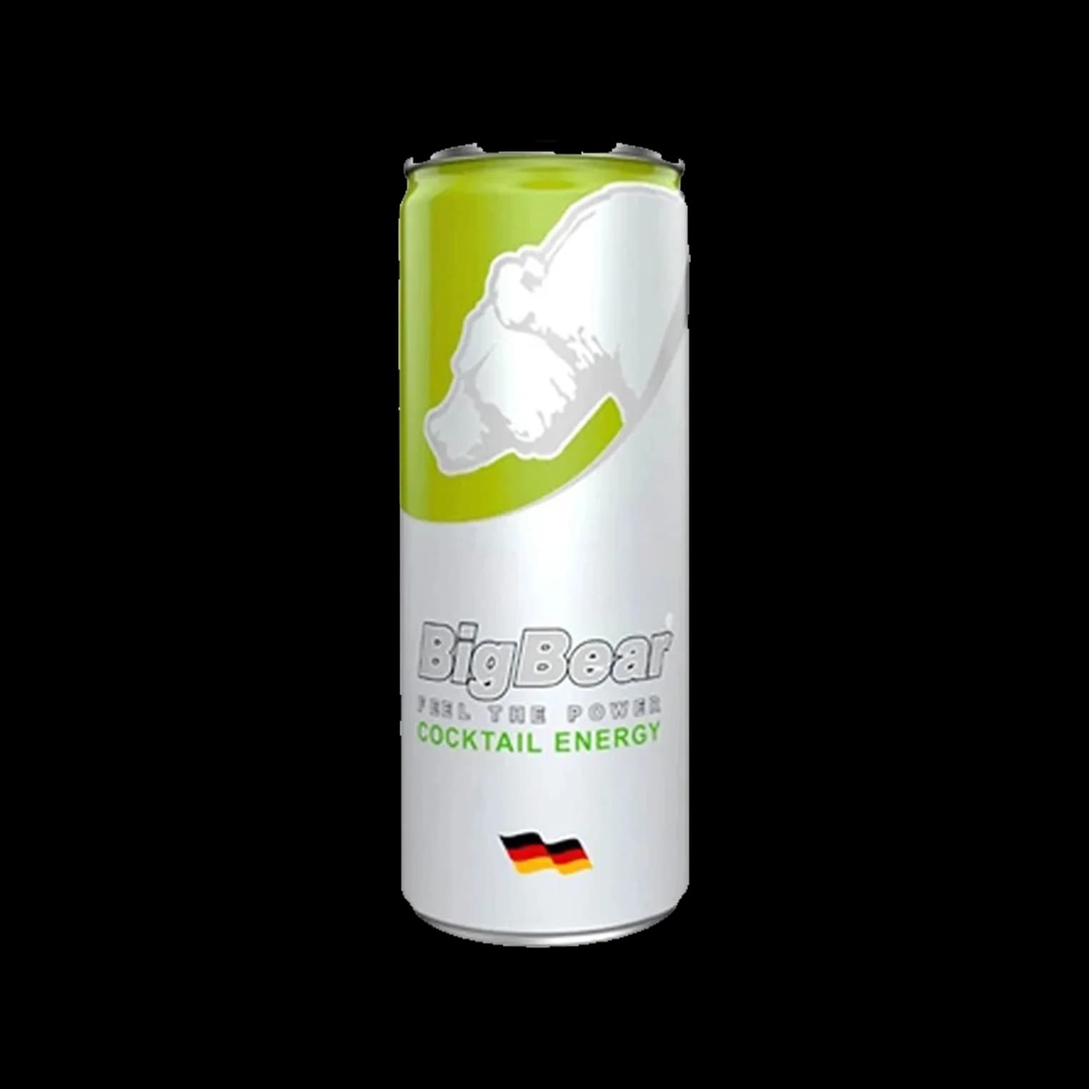 کوکتل انرژی زا زرد بیگ بر big bear cocktail energy drink — تصویر ۳