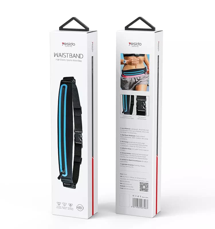 کیف کمری ورزشی ضدآب یسیدو YESIDO WB13 — تصویر ۸