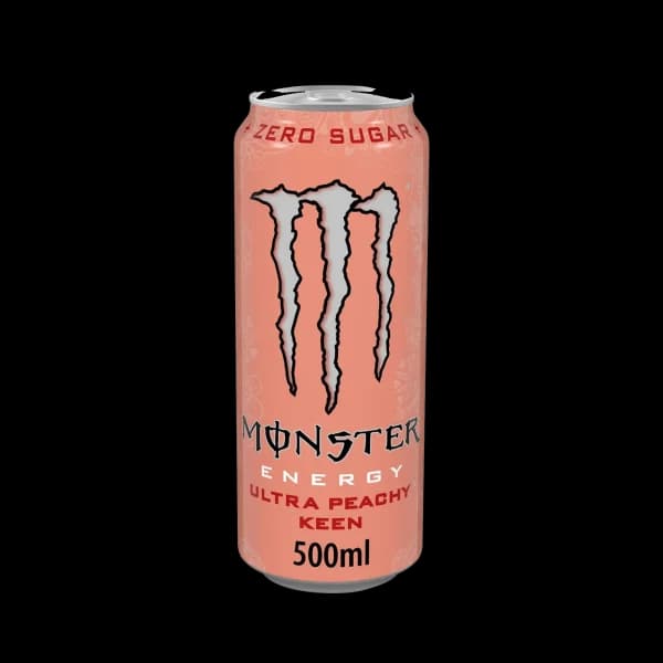نوشیدنی انرژی زا مانستر اولترا پیچی کین Monster energy drink ultra peachy keen